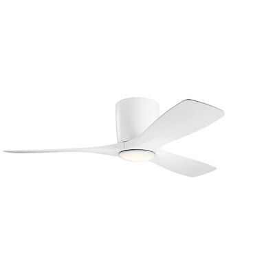 48" Mcgrew 3 Blade LED Ceiling Fan, Light Kit Included