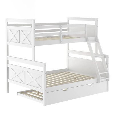 Bunk Bed With Ladder Wayfair Havenly, Shyann Bunk Bed