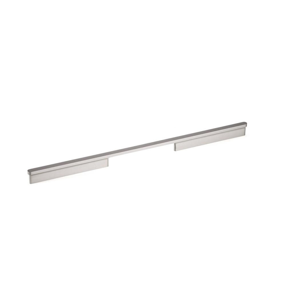 Richelieu Hardware 17-5/8 in. (448 mm) Brushed Nickel Contemporary Drawer Pull