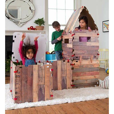 16 Piece Fantasy Fort Cabin Play Tent