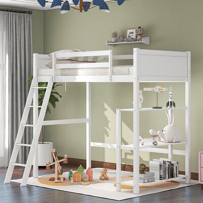 Loft Bed Wayfair Havenly, Wayfair Loft Beds With Stairs