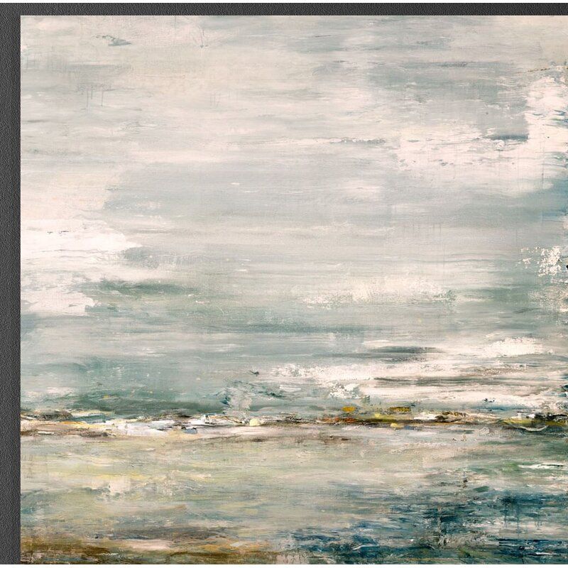 John Beard Collection 'Sea and Sky' Painting on Canvas Size: 40" H x 40" W x 1.5" D