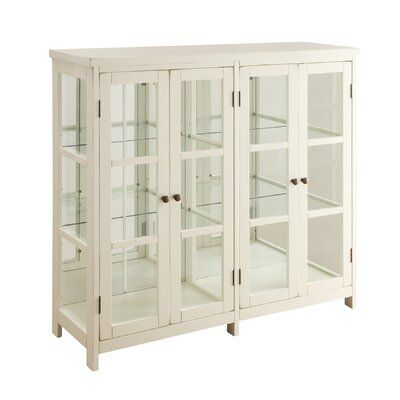 Georgetta Carved Glass 3 Door Accent Cabinet Georgetta Carved Glass 3 Door Accent Cabinet