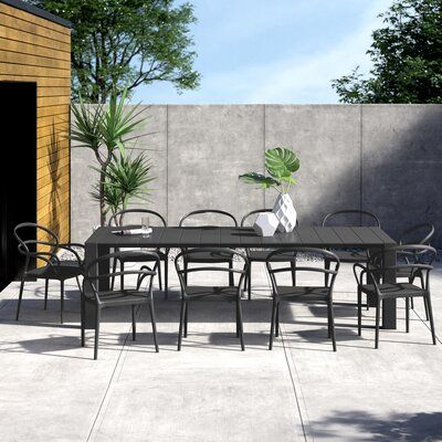Lilith 11 Piece Dining Set