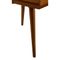 Grady 2-Drawer Solid Wood Nightstand, Castanho