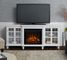 Real Flame(R) Marlowe Electric Fireplace Media Cabinet, White