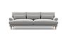 Maxwell Sofa with Grey Ash Fabric and Natural Oak legs