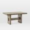 Emmerson Dining Table 62", Stone Gray Pine