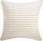 Clique Pillow, Feather-Down Insert, White, 20" x 20"