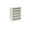 15-Pair Wall Mounted or Floor Standing White Shoe Storage Tower