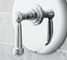 Reyes Thermostatic Cross-Handle Bathtub &amp; Shower Faucet Set, Brass Finish