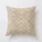 Nudo In Tan Couch Throw Pillow by Becky Bailey - Cover (20" x 20") with pillow insert - Outdoor Pillow