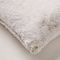 Faux Fur Chinchilla Pillow Cover, 20"x20", White