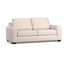 Big Sur Square Arm Upholstered Grand Sofa, Down Blend Wrapped Cushions, Park Weave Ivory