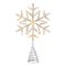 Phillips 14.5 in. 3 Function Bi-Color LED Acrylic Snowflake Christmas Tree Topper