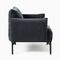 Penn Chair, Modern Chenille, Slate Black