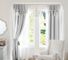 Evelyn Bow Valance Panel, 84 Inches, Blush, Set of 2