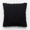 Tillie Wool Pillow, Black, 20" x 20"