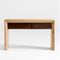 Pace Oak Wood Console Table with Drawers