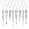 LightShow 48-Light White Shooting Star Icicle LED String Light (8-Count)
