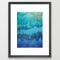 Roatan Island, Honduras Framed Art Print by Luke Gram - Scoop Black - MEDIUM (Gallery)-20x26
