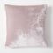 Lush Velvet Pillow Cover, 24"x24", Washed Ruby