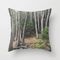 Maine Woods Couch Throw Pillow by Olivia Joy St.claire - Cozy Home Decor, - Cover (16" x 16") with pillow insert - Outdoor Pillow
