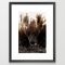 Raw Nature - Stian Norum Collab Framed Art Print by Andreas Lie - Scoop Black - MEDIUM (Gallery)-20x26