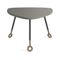 Stiles Faux Shagreen Triangle Nesting Table