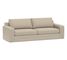 Big Sur Square Arm Slipcovered Grand Sofa 2-Seater, Down Blend Wrapped Cushions, Sunbrella(R) Performance Chenille Cloud