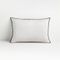 Styria Moonbeam 22"x15" Pillow with Feather-Down Insert