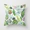 Tropical Flora #society6 #decor #buyart Couch Throw Pillow by 83 Orangesa(r) Art Shop - Cover (20" x 20") with pillow insert - Outdoor Pillow