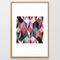 Colour + Pattern 21 Framed Art Print by Georgiana Paraschiv - Conservation Pecan - LARGE (Gallery)-26x38
