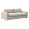 Urban 84.5" Sofa, Poly, Performance Yarn Dyed Linen Weave, Alabaster, Concealed Supports