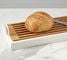 Handmade Reclaimed Wood Bread Crumb Board - White