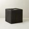 Parello Pleated Black Tissue Box