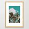 Palm Trees And Island Breeze Framed Art Print by Leah Flores - Conservation Natural - SMALL-15x21