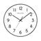 Bulova Automatic Time Adjustment 16 in. Wall Clock in White with Easy To Read Arabic Numerals