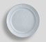 Cambria Recycled Stoneware Salad Plates, Set of 4 - Fog