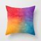 Rainbow Couch Throw Pillow by Florent Bodart / Speakerine - Cover (16" x 16") with pillow insert - Outdoor Pillow