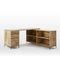 Industrial Storage Modular Desk, Set 3: Desk + Box File + Bookcase